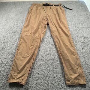 GRAMICCI Men's Original Freedom Pants Light Brown Nylon Outdoor Hiking Size L